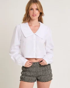 Penny Collar Crisp Shirt