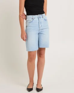 Phoebe Denim Shorts Jetlag