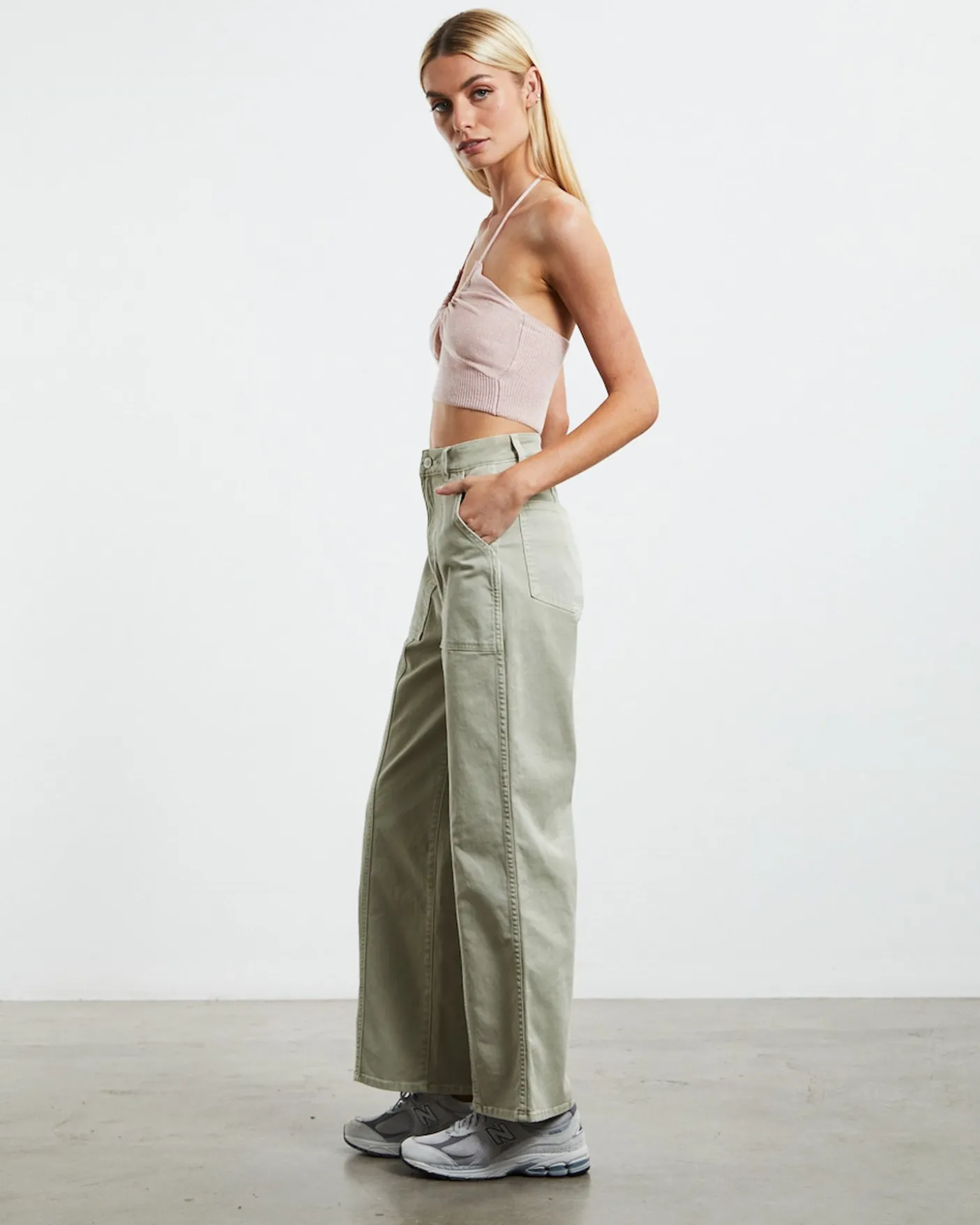Phoebe Knit Cami Peony