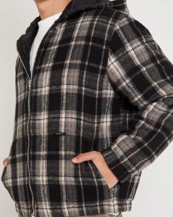 Phoenix Plaid Wool Work Jacket