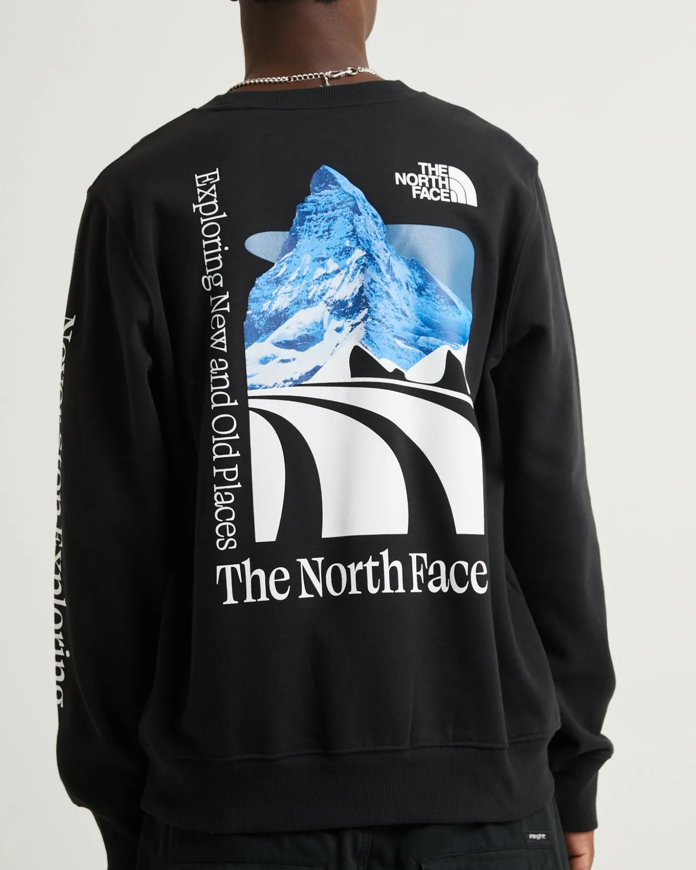 Places We Love Crew Neck Jumper Black