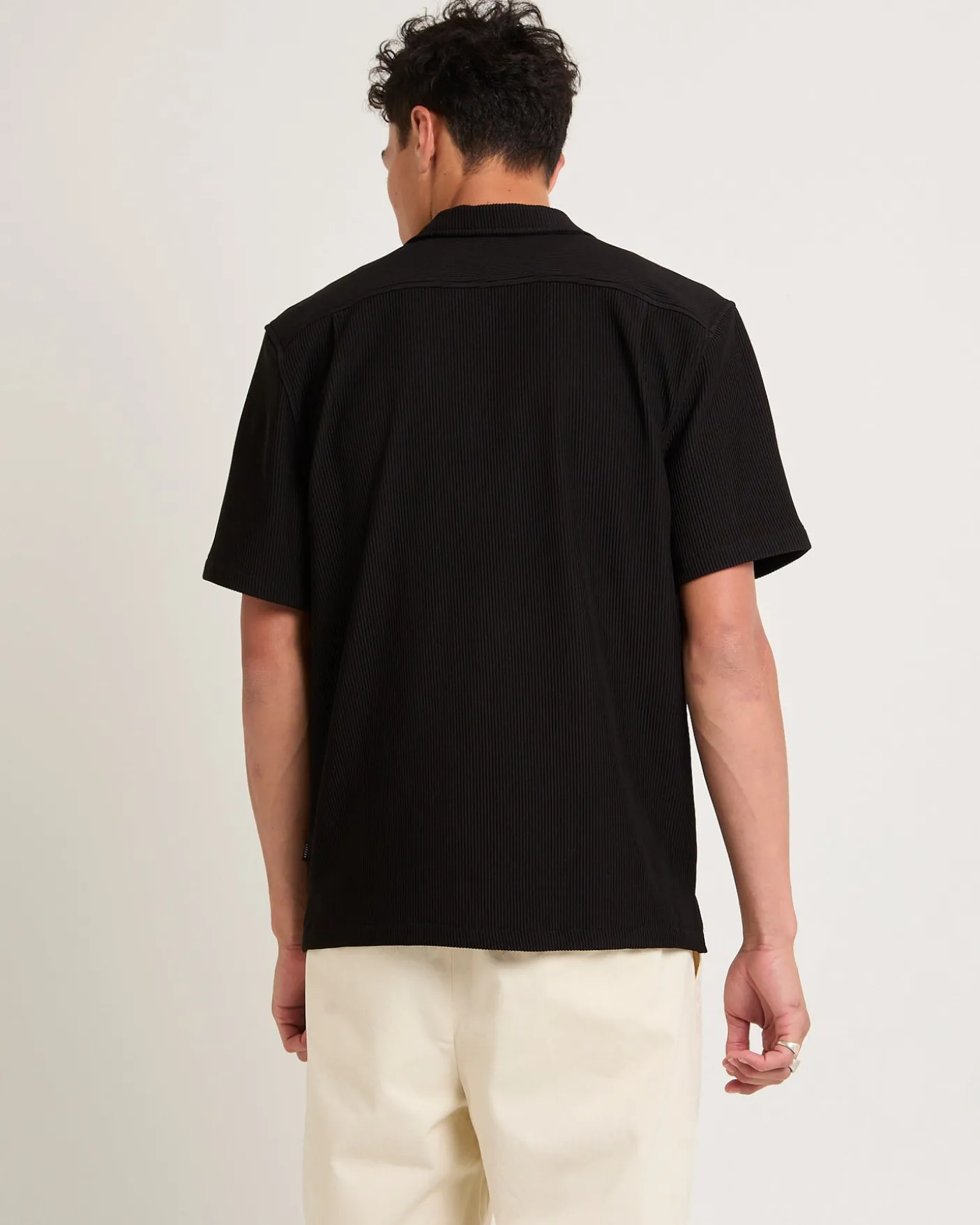 Pleated Resort Short SleeveShirt