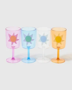 Poolside Wine Glass