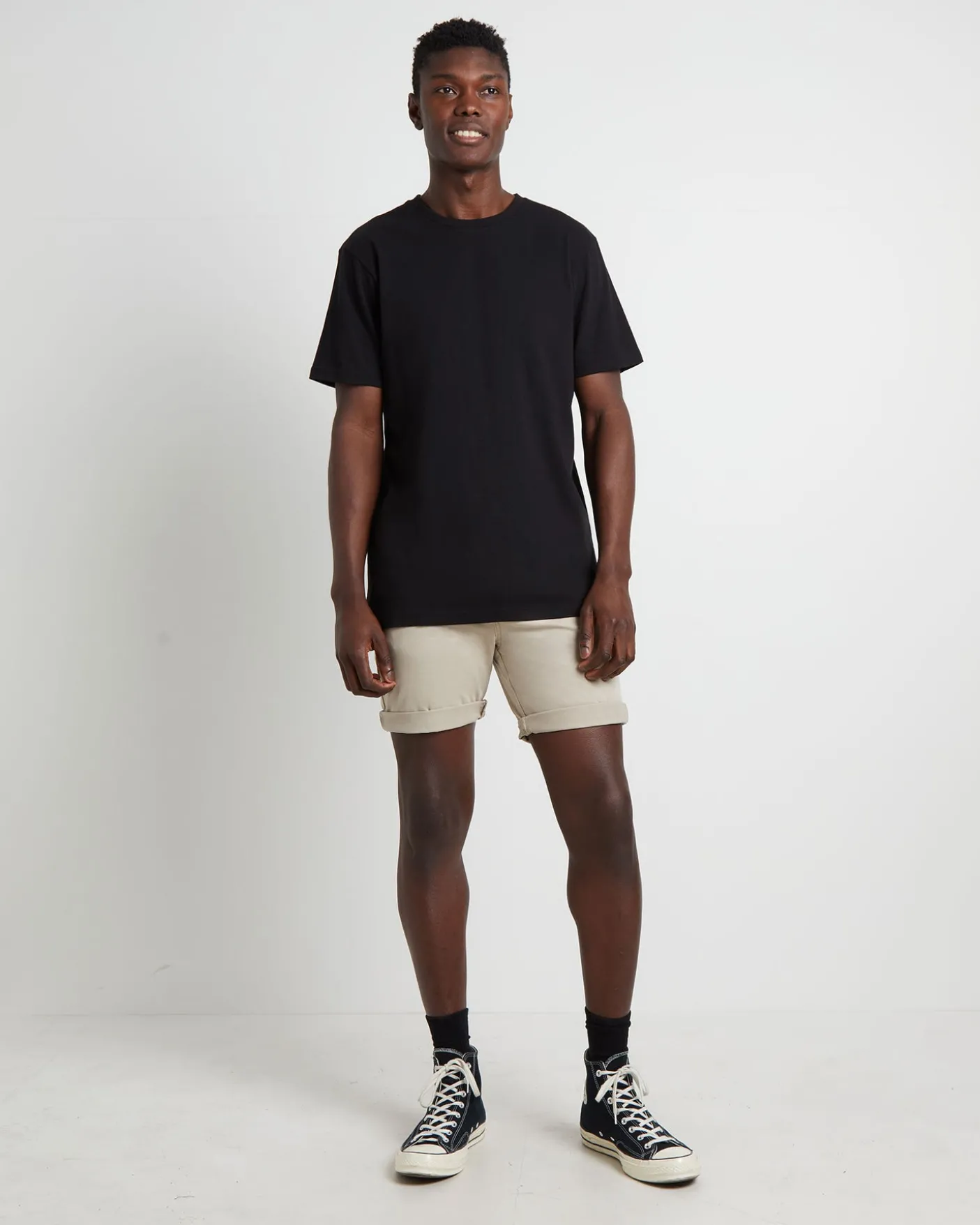 Preston Shorts in Bone