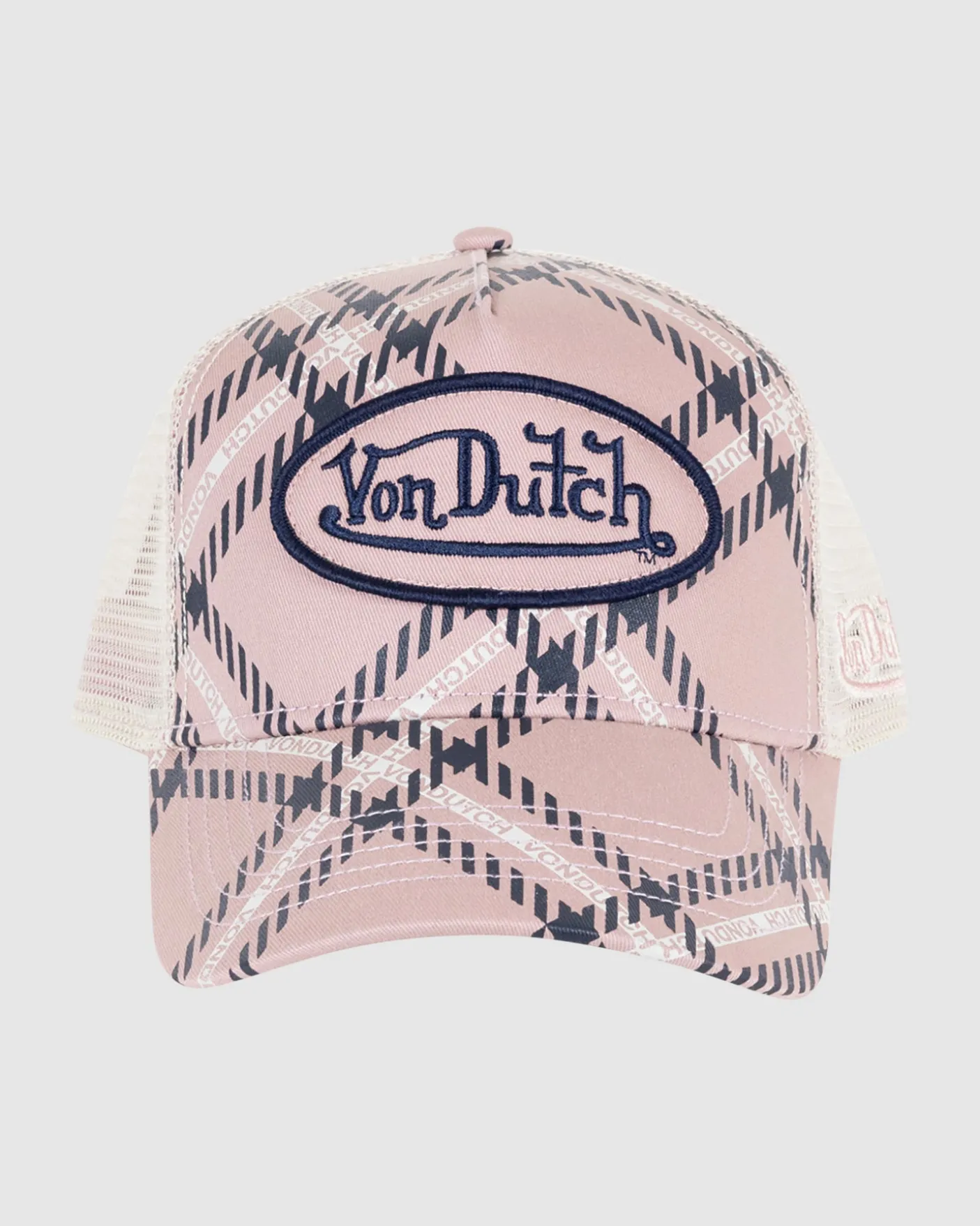 Printed Twill Patch Traucker Cap
