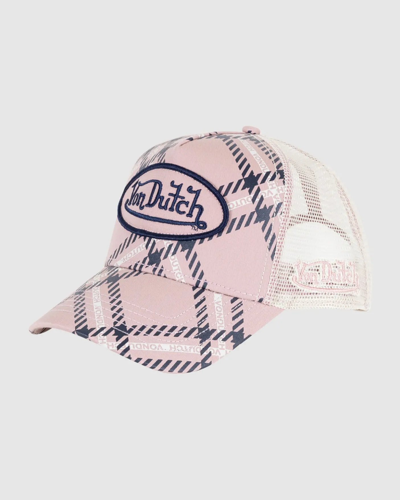 Printed Twill Patch Traucker Cap
