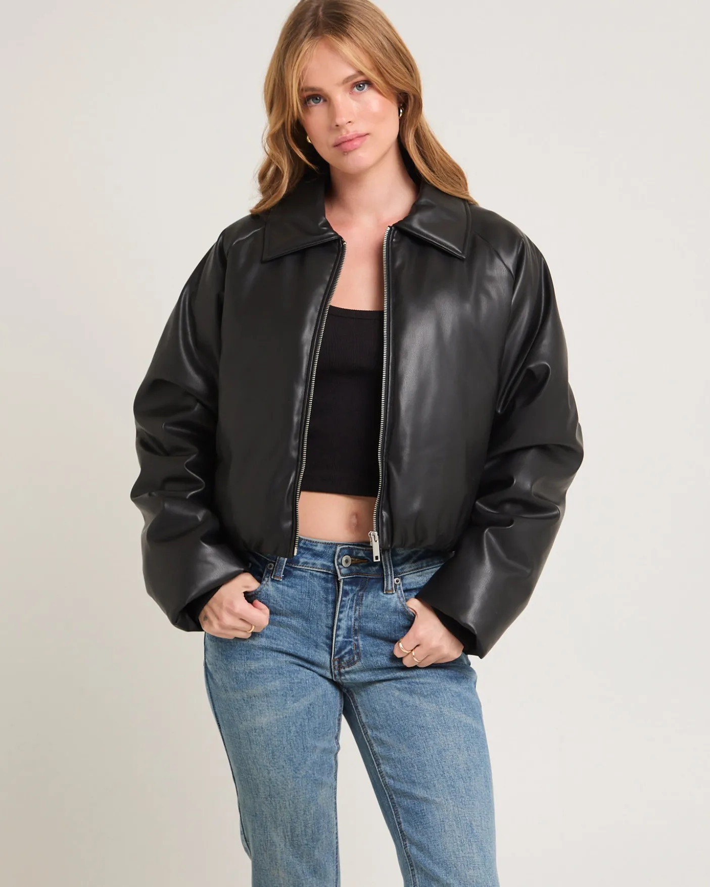 PU Bubble Jacket