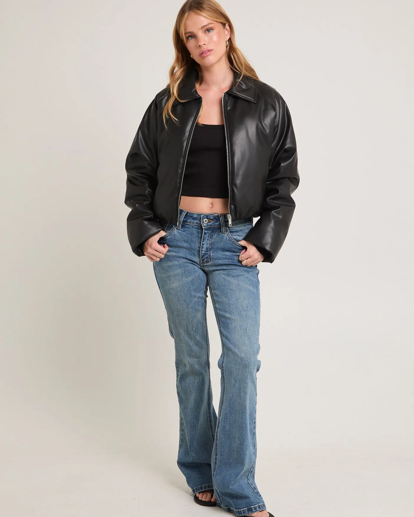 PU Bubble Jacket