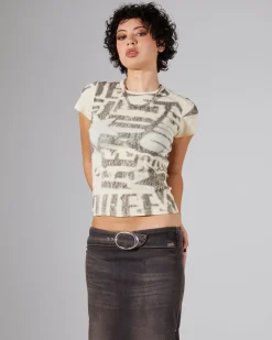Punk Stamp Baby Tee