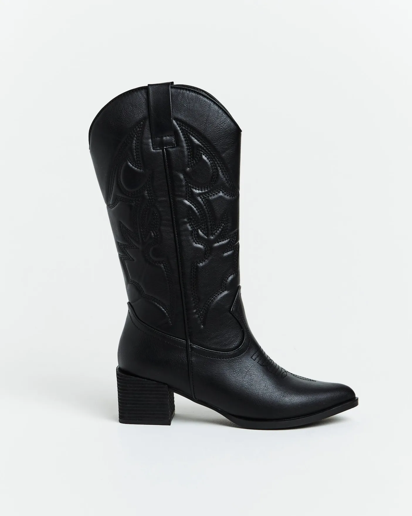 Ranger Cowboy Boot in Black