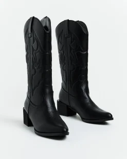 Ranger Cowboy Boot in Black