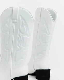 Ranger Cowboy Boot in White