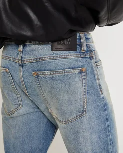 Ray Straight Denim Jeans Rodeo Selvedge