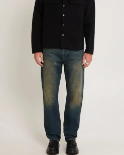 Ray Straight Denim Jeans Sierra