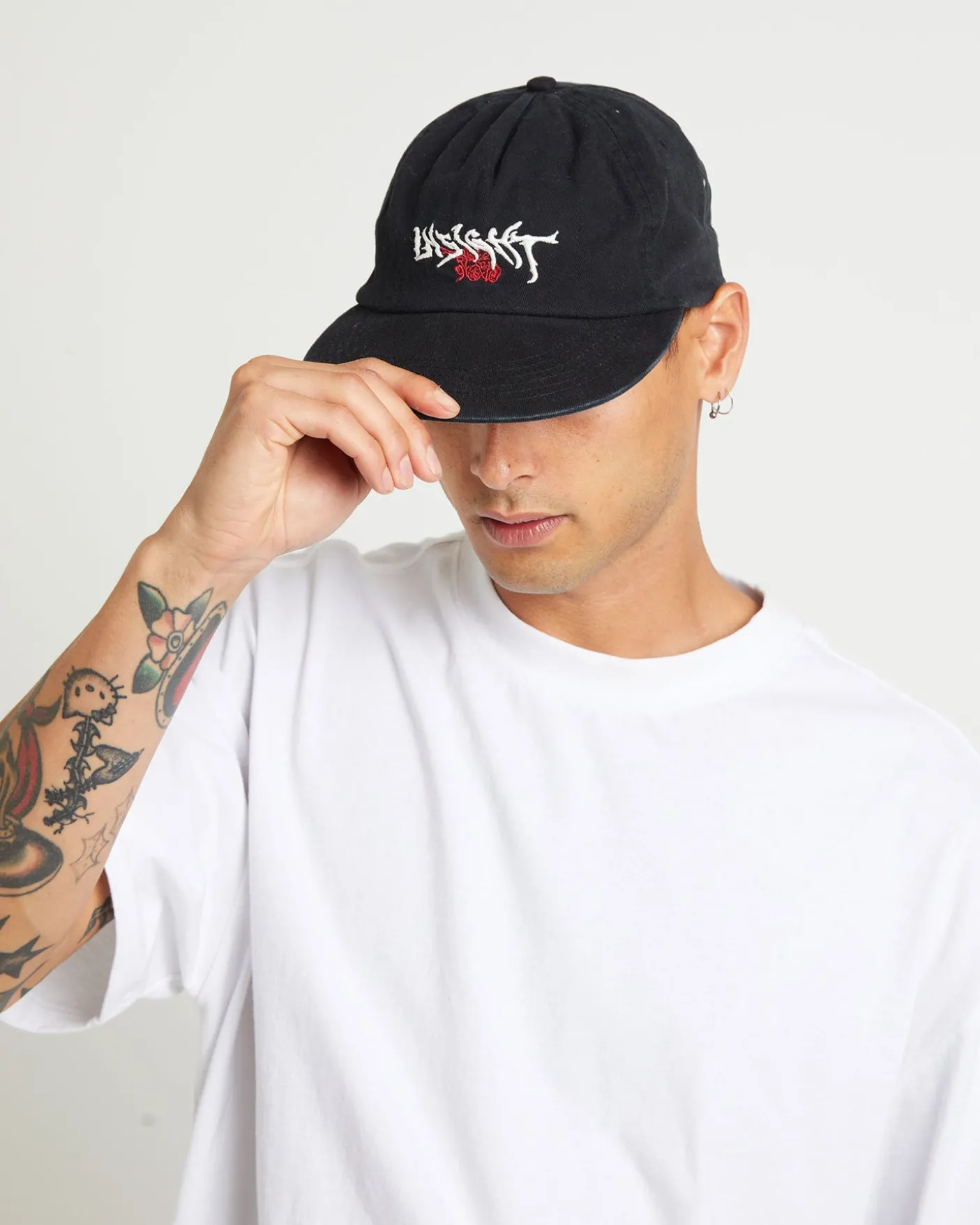 Reading Cap in Black
