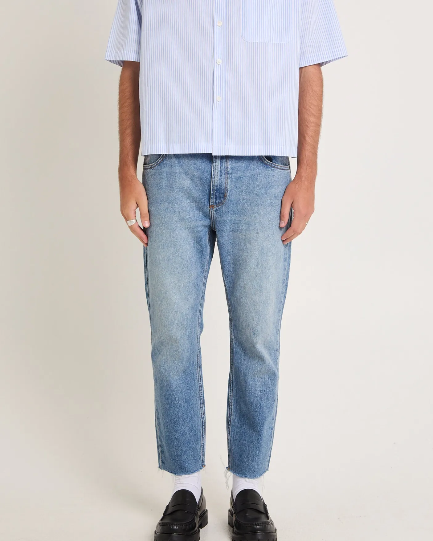 Relaxo Chop Denim Jeans Antique