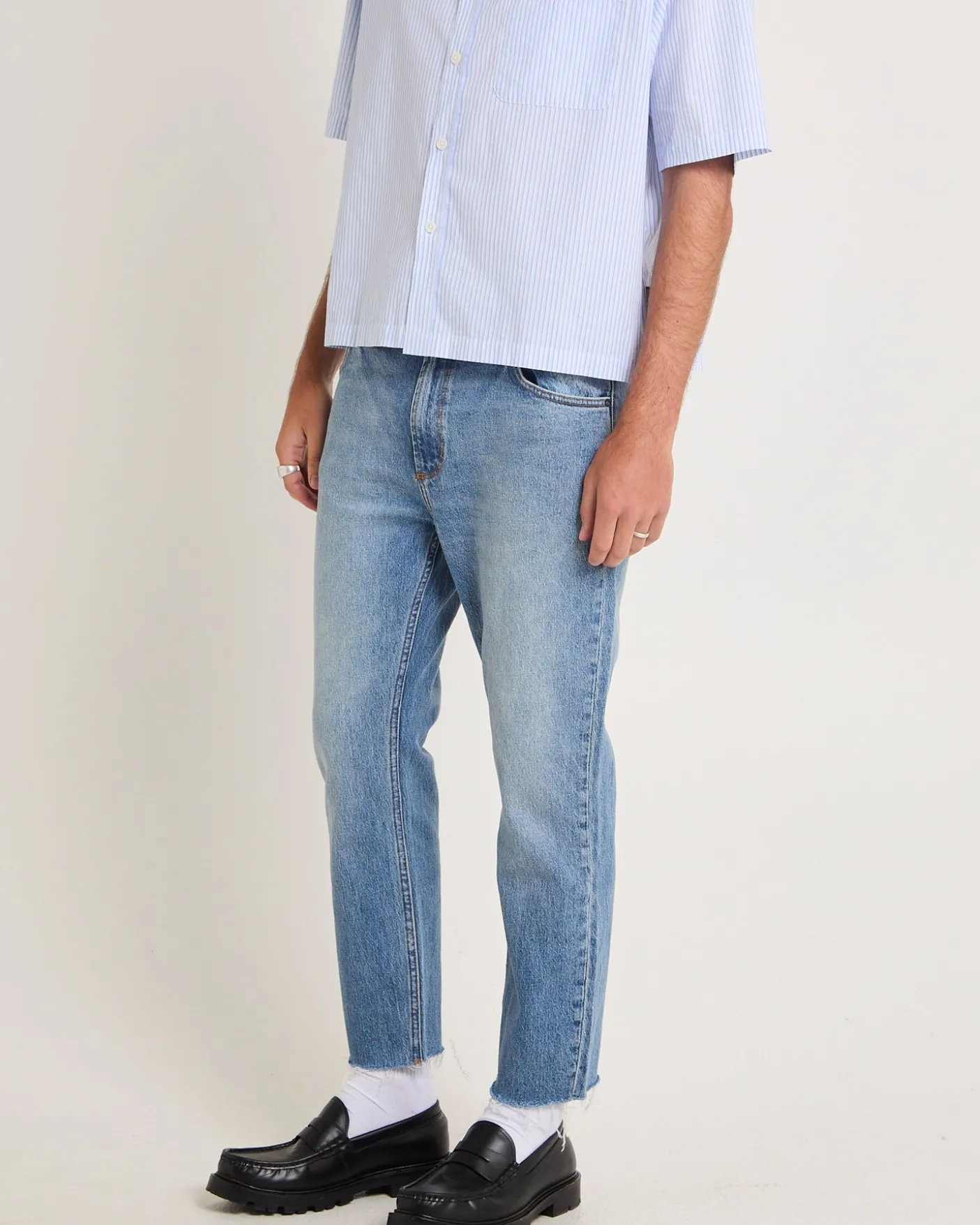 Relaxo Chop Denim Jeans Antique