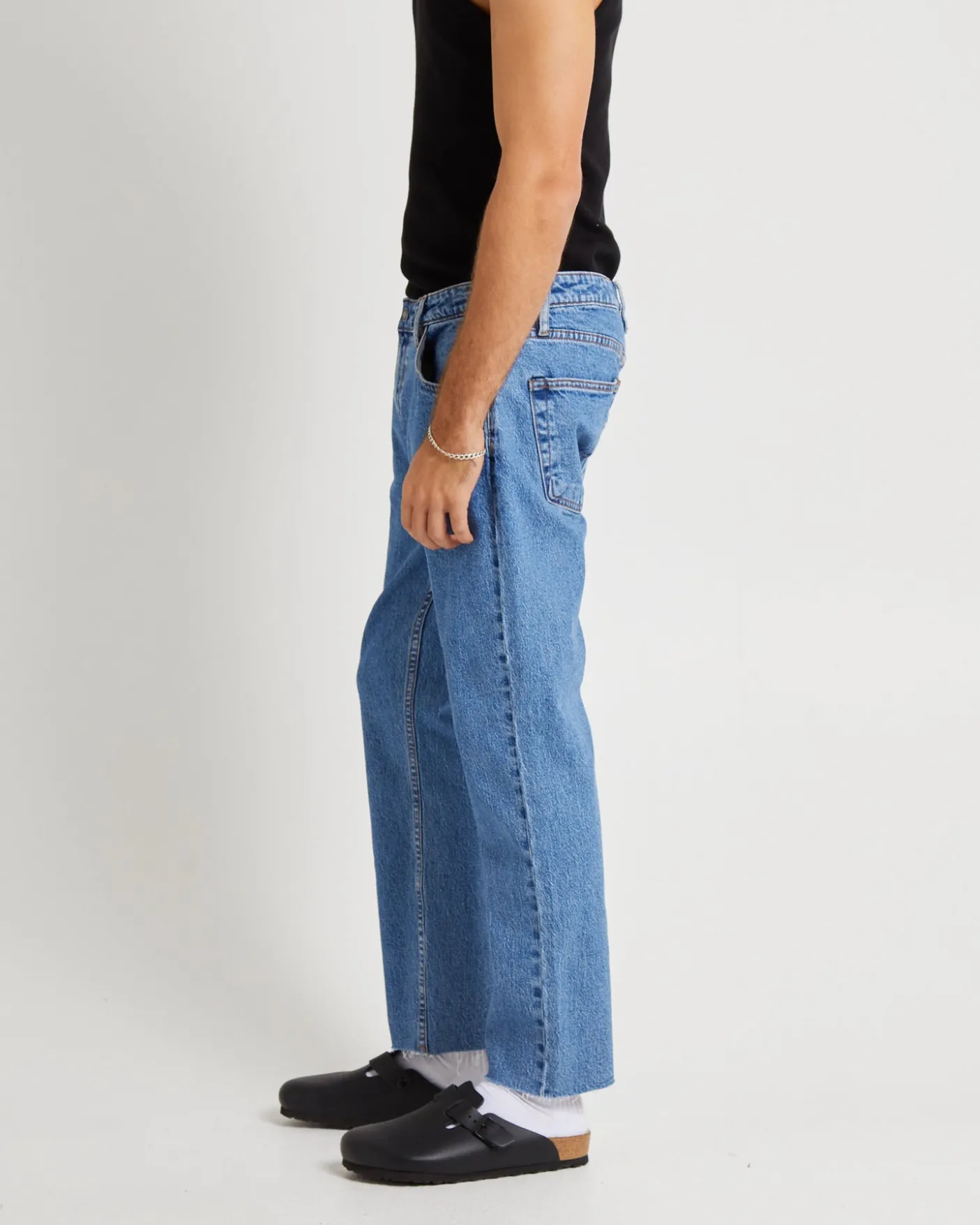 Relaxo Chop Denim Jeans Perfect Stone