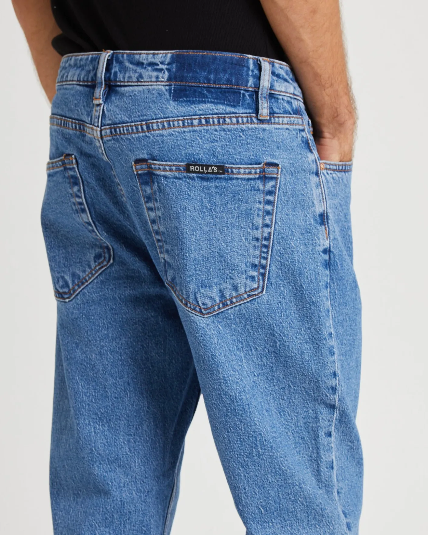 Relaxo Chop Denim Jeans Perfect Stone