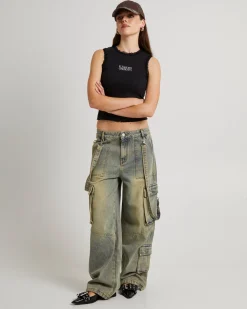 Remedy Denim Cargo Pants