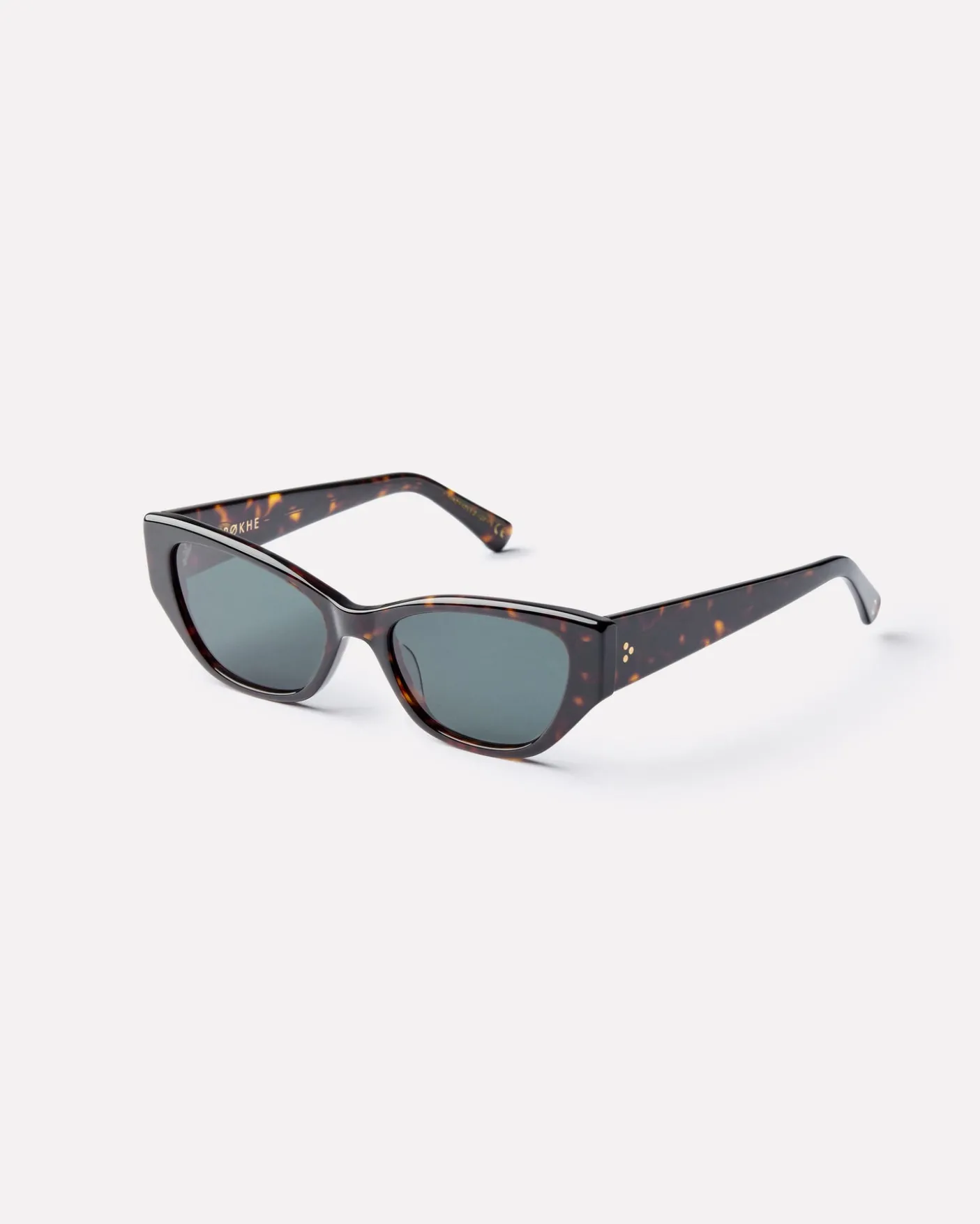 Reprise Sunglasses in Tortoise Polished/Green