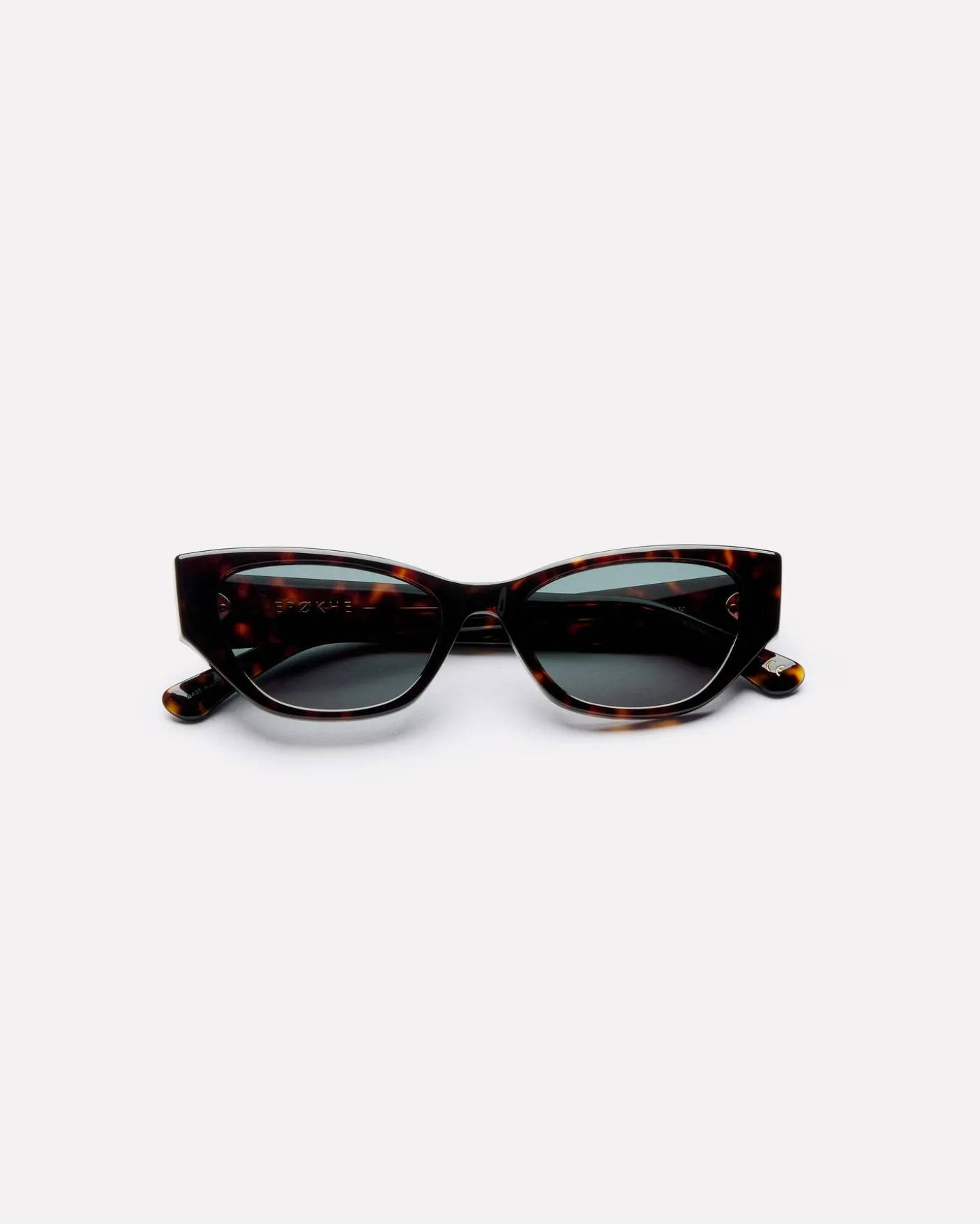 Reprise Sunglasses in Tortoise Polished/Green