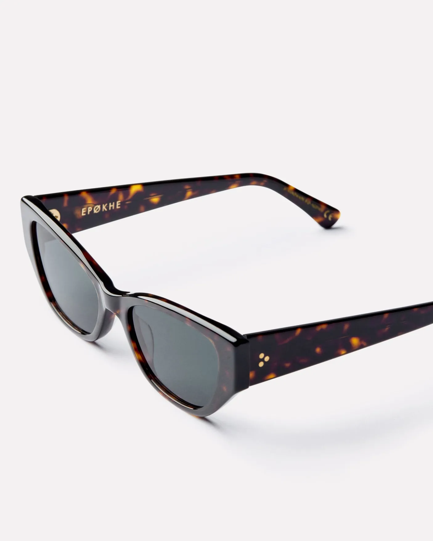Reprise Sunglasses in Tortoise Polished/Green