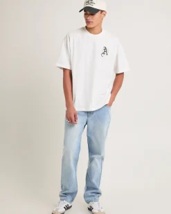 Reunion Straight Leg Denim Jeans