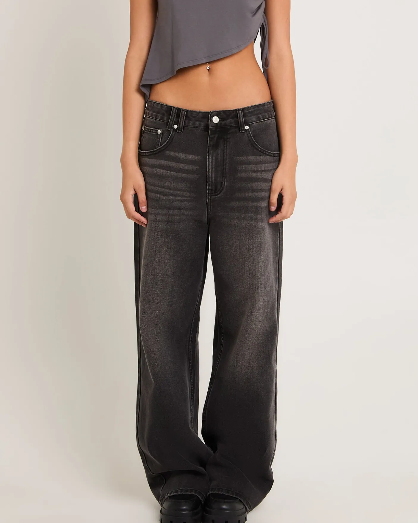 Rez Maxi Baggy Denim Jeans