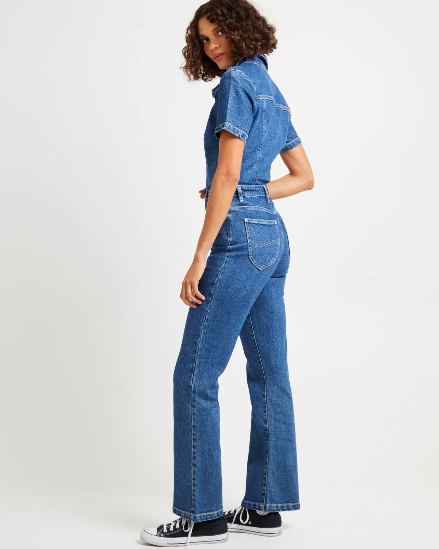 Rhianna Denim Boilersuit