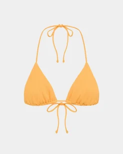 Rib Halter Triangle Bikini Top