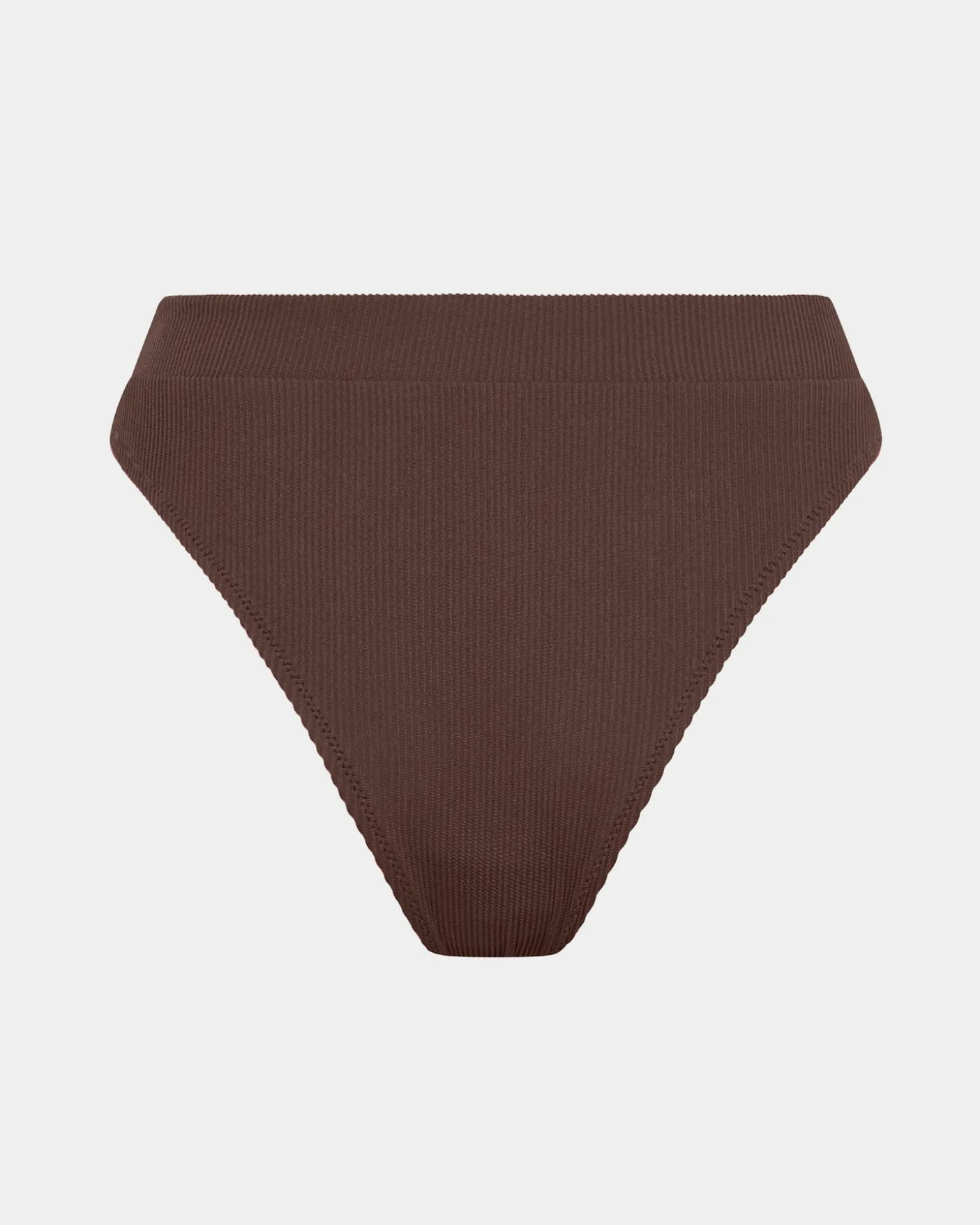 Rib 80'S High Cut Bikini Bottoms