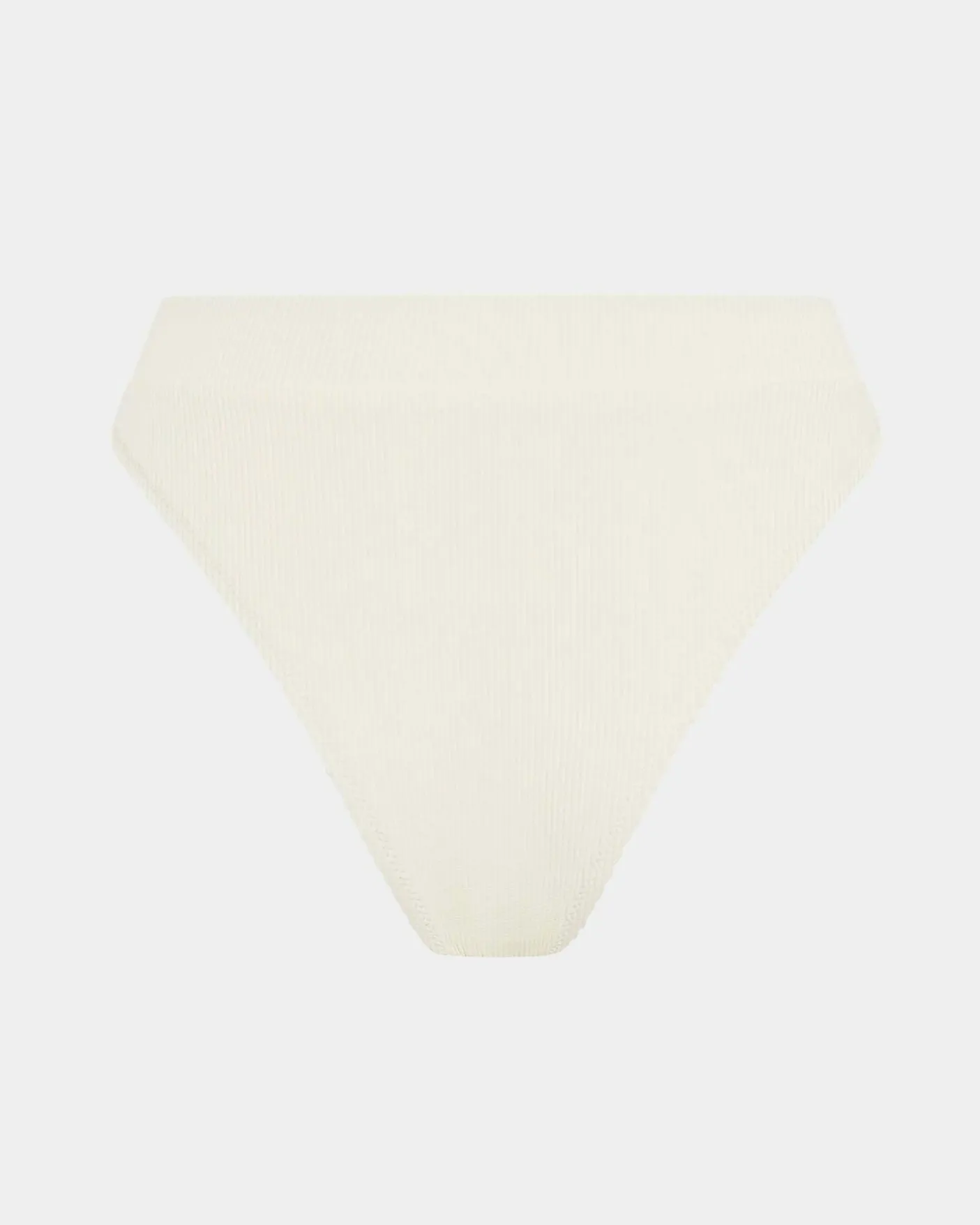 Rib 80'S High Cut Bikini Bottoms