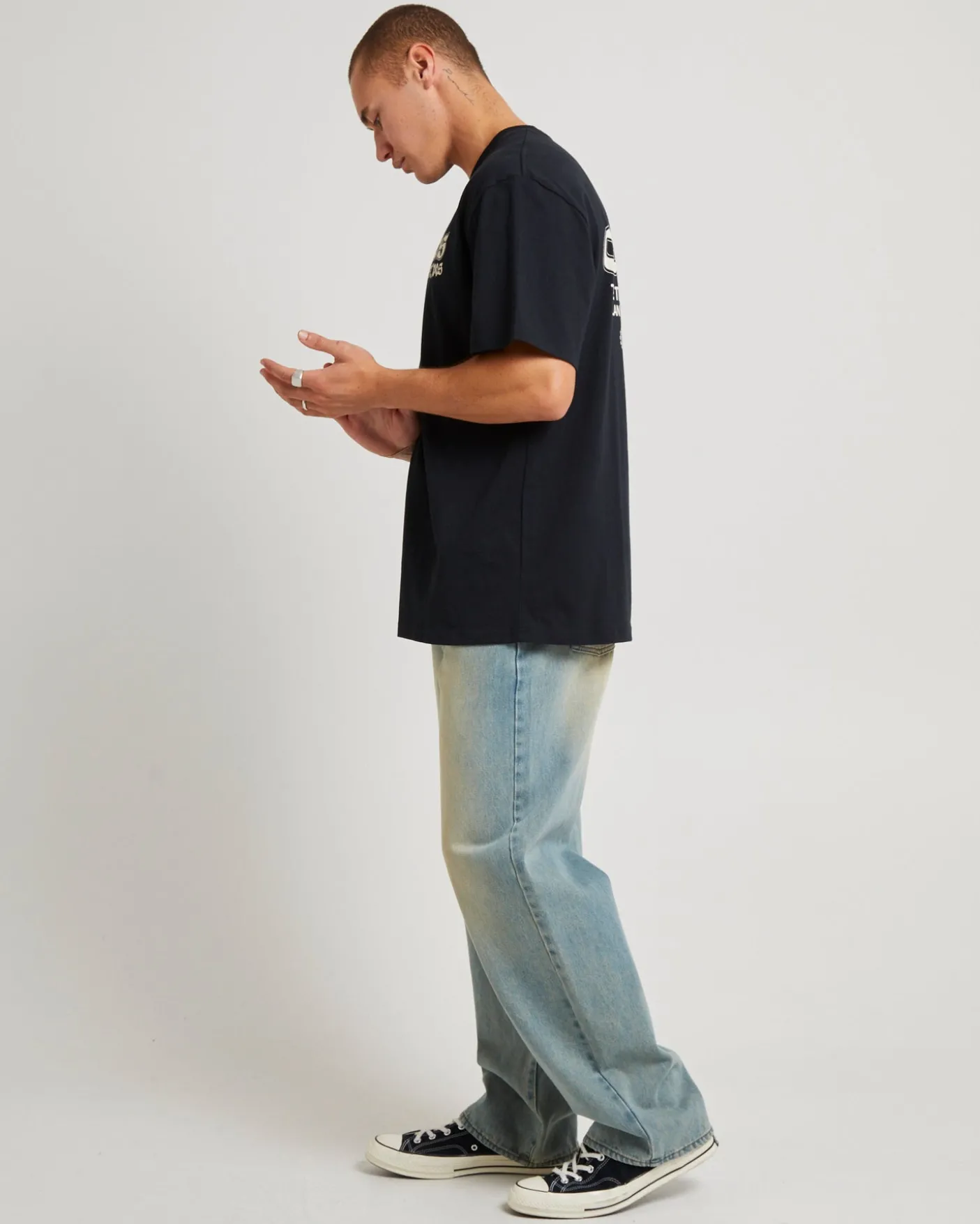 Rinse Wash Loose Fit T-Shirt