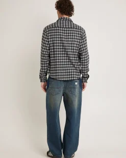 Rip Curl A6 Big Baggy Denim Jeans Zane Board