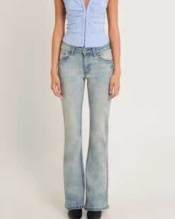 Rita Low Rise Flare Denim Jeans