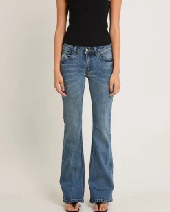 Rita Low Rise Flare Denim Jeans