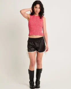 Rory Satin Runner Shorts