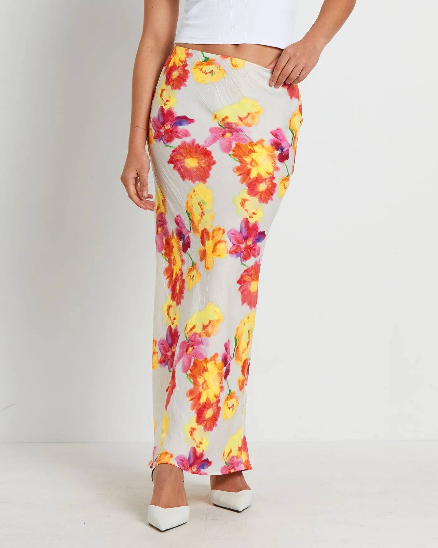 Rosalia Print Maxi Skirt in Assorted
