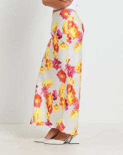 Rosalia Print Maxi Skirt in Assorted