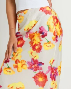 Rosalia Print Maxi Skirt in Assorted