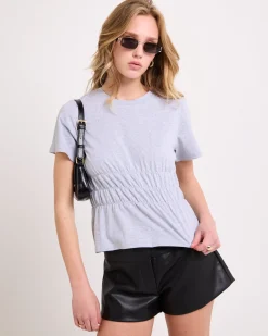Ross Gathered T-Shirt