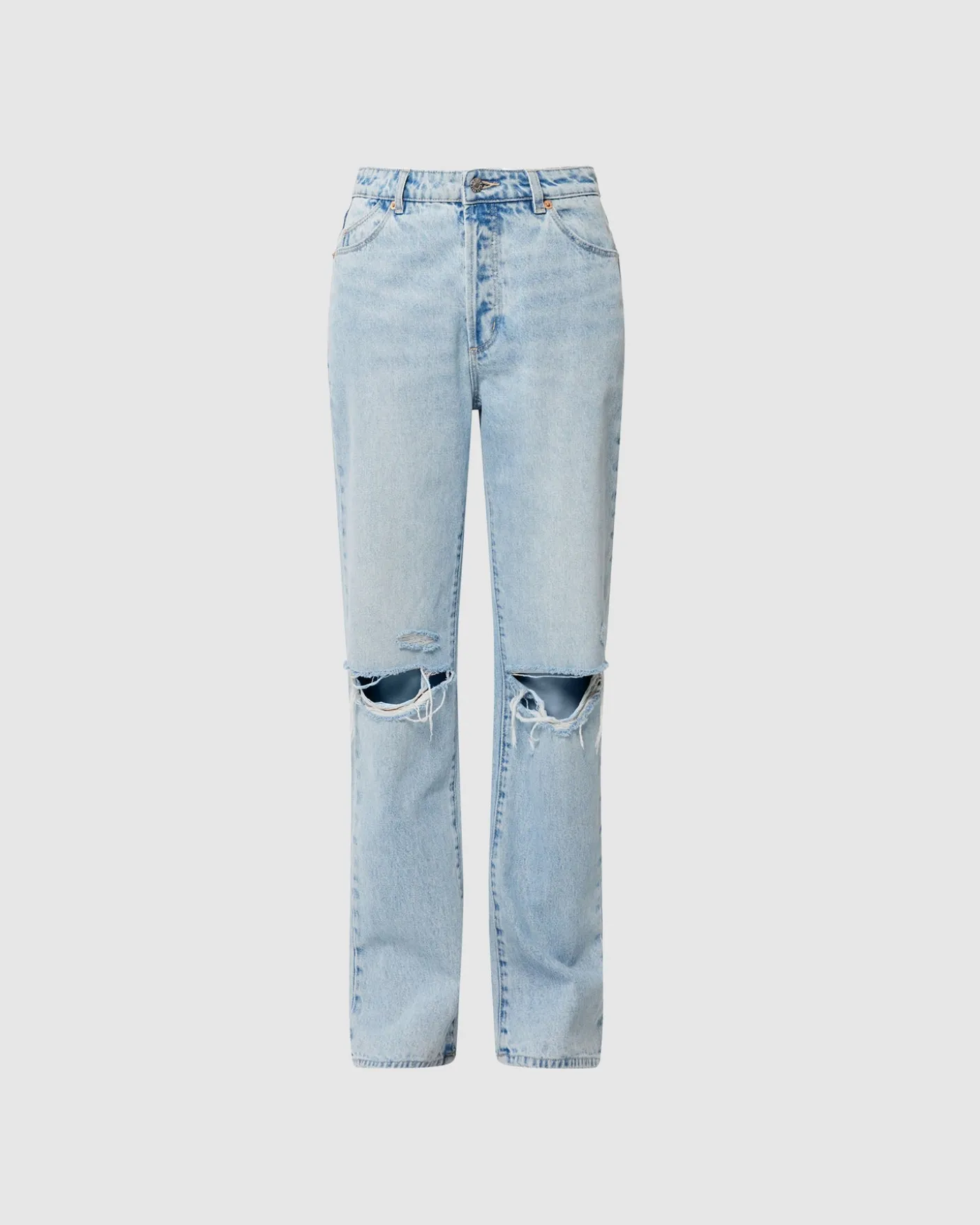 90's Relaxed Denim Jeans Long Beach Worn