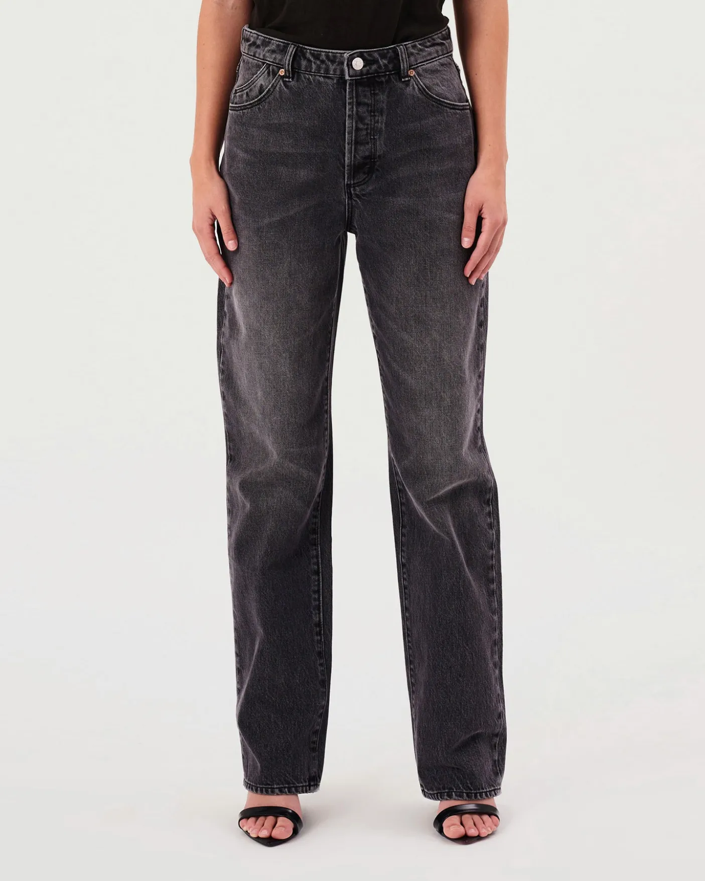 90's Relaxed Denim Jeans Worn