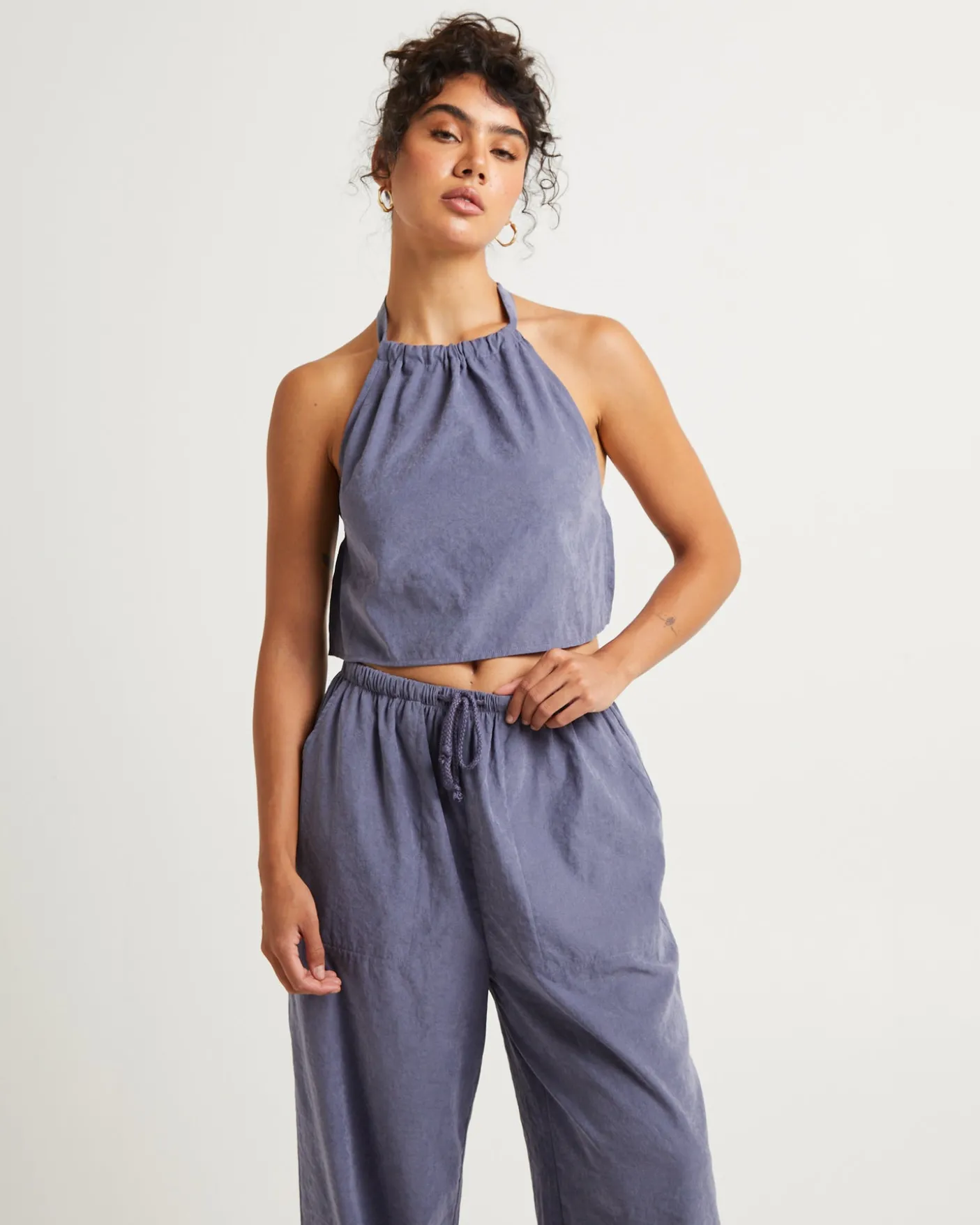 Sahara High Neck Top