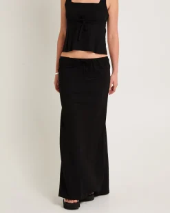 Sandy Tie Front Skirt