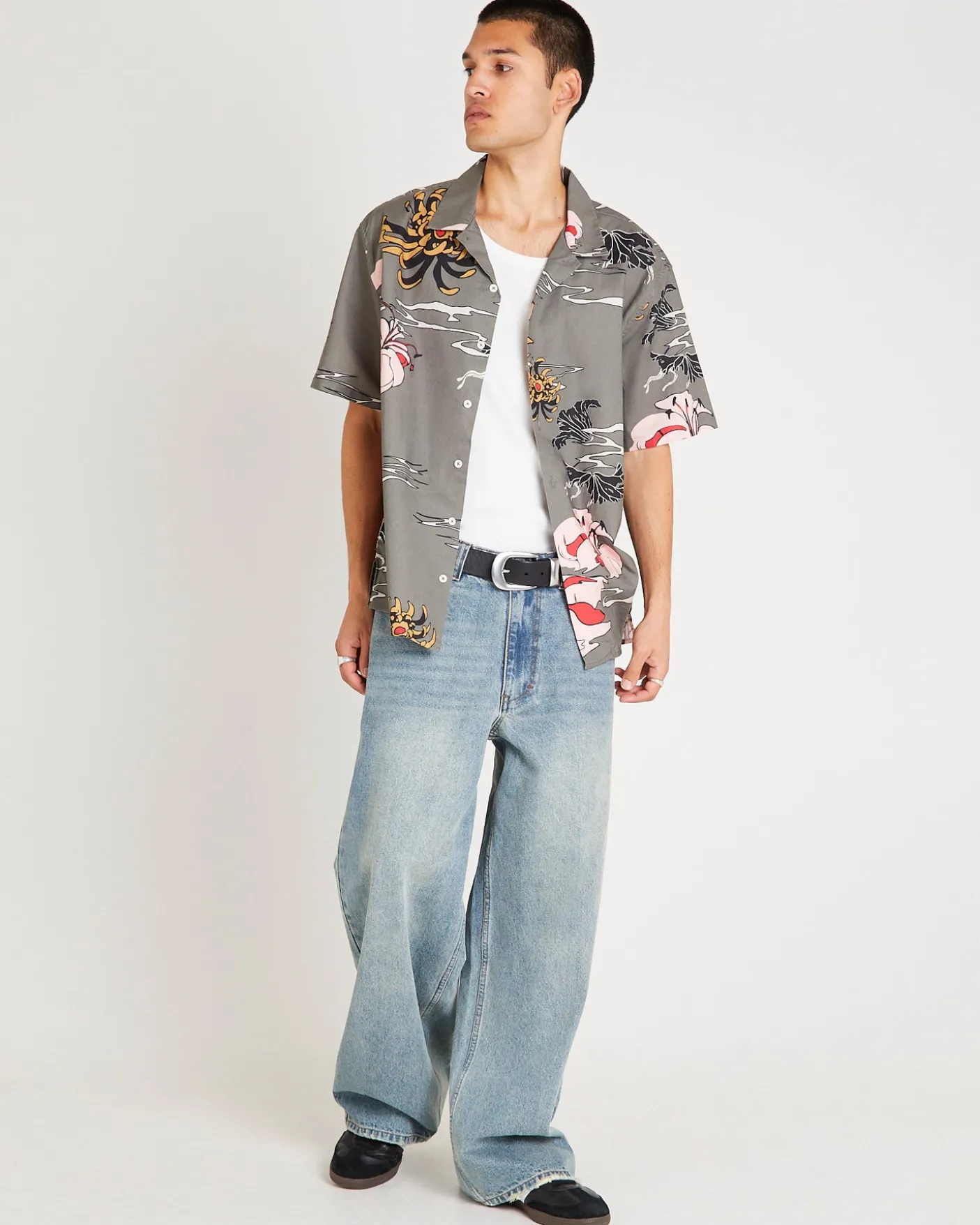 Sativa Print Short Sleeve Shirt