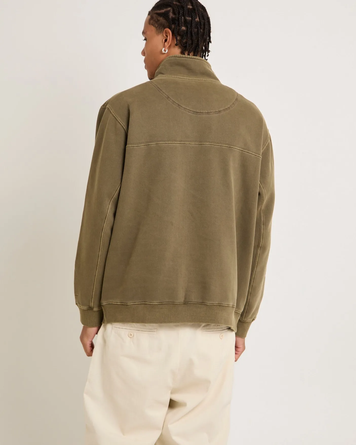 Script 1/4 Zip Fleece Jumper