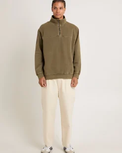 Script 1/4 Zip Fleece Jumper