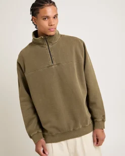 Script 1/4 Zip Fleece Jumper
